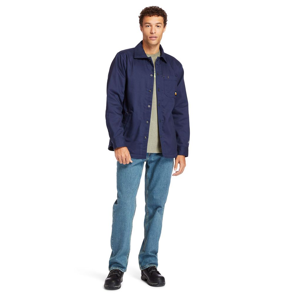 Calça Masculino - Timberland Pro® Grit-N-Grind Flex Denim Work Jeans - NWSHL3475 - Azuis